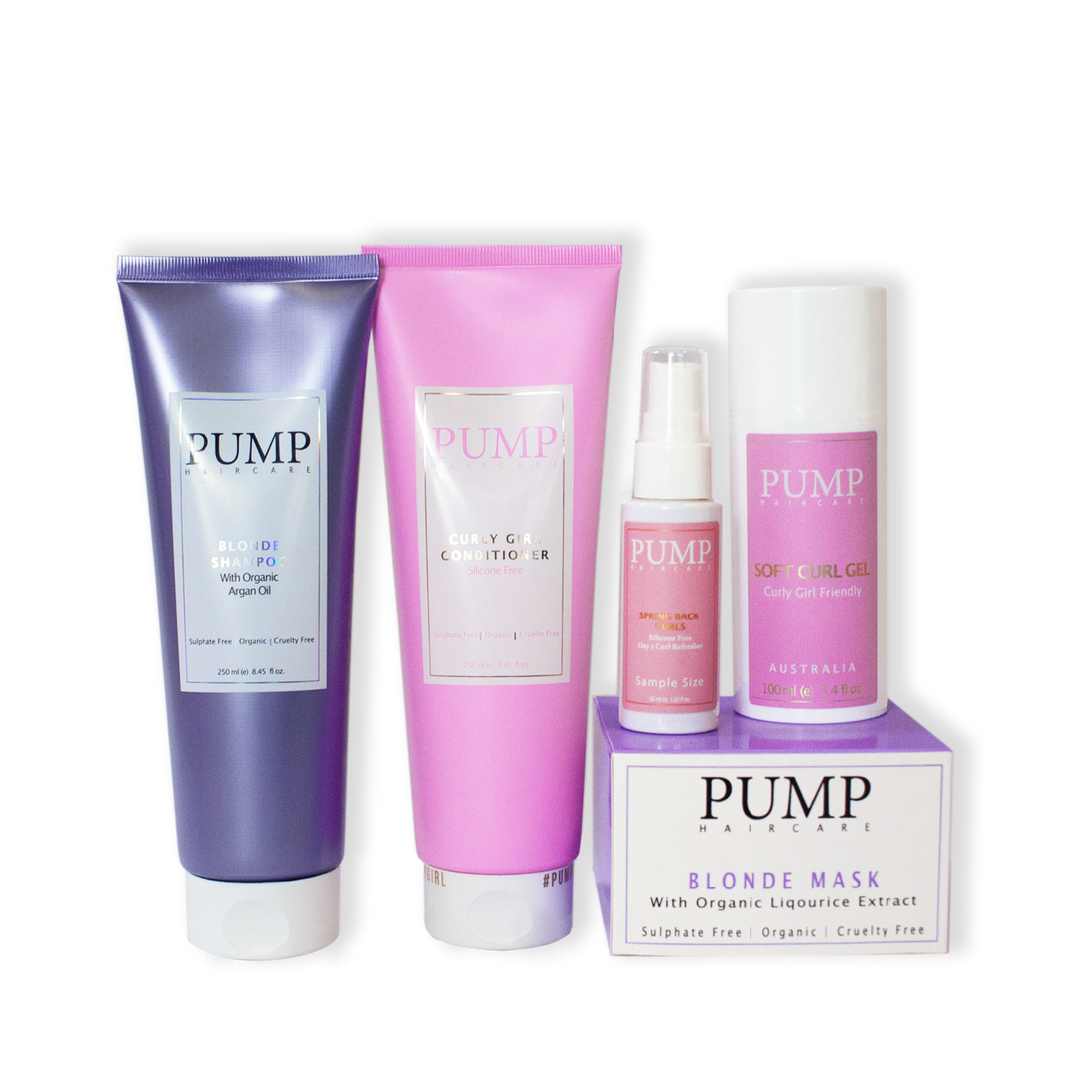 Pump Curly Blonde Pack