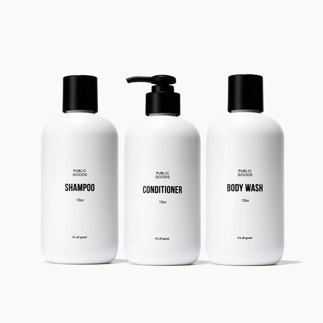 Body Wash Travel + Home Set - 3 ct | All Natural with Essential Oils