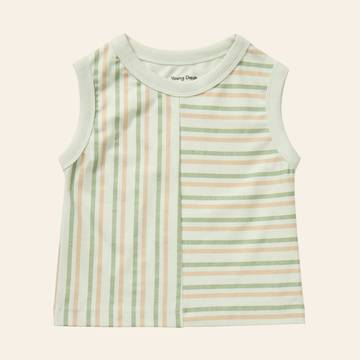 Stripe Mix Tank Top