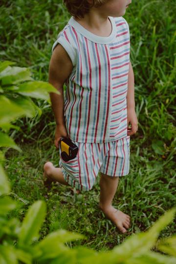 Stripe Mix Tank Top