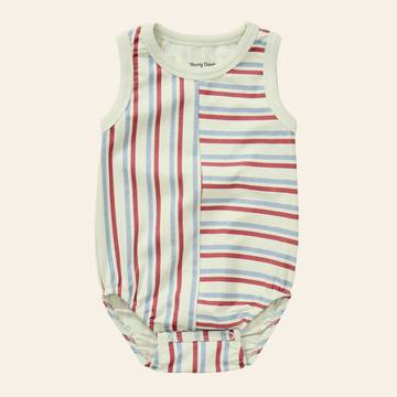 Stripe Mix Tank Onesie