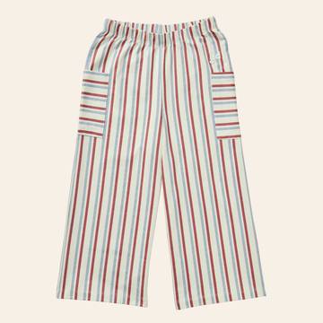 Stripe Mix Pocket Pants