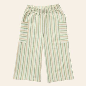 Stripe Mix Pocket Pants