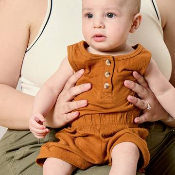 Henley Tank Onesie