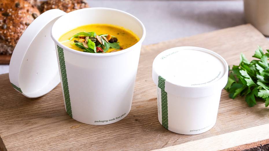 Paper Lid With Vents - White - 90 Series