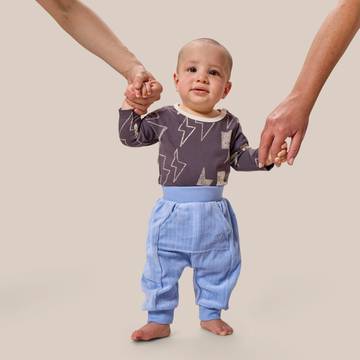 Printed Longsleeve Onesie