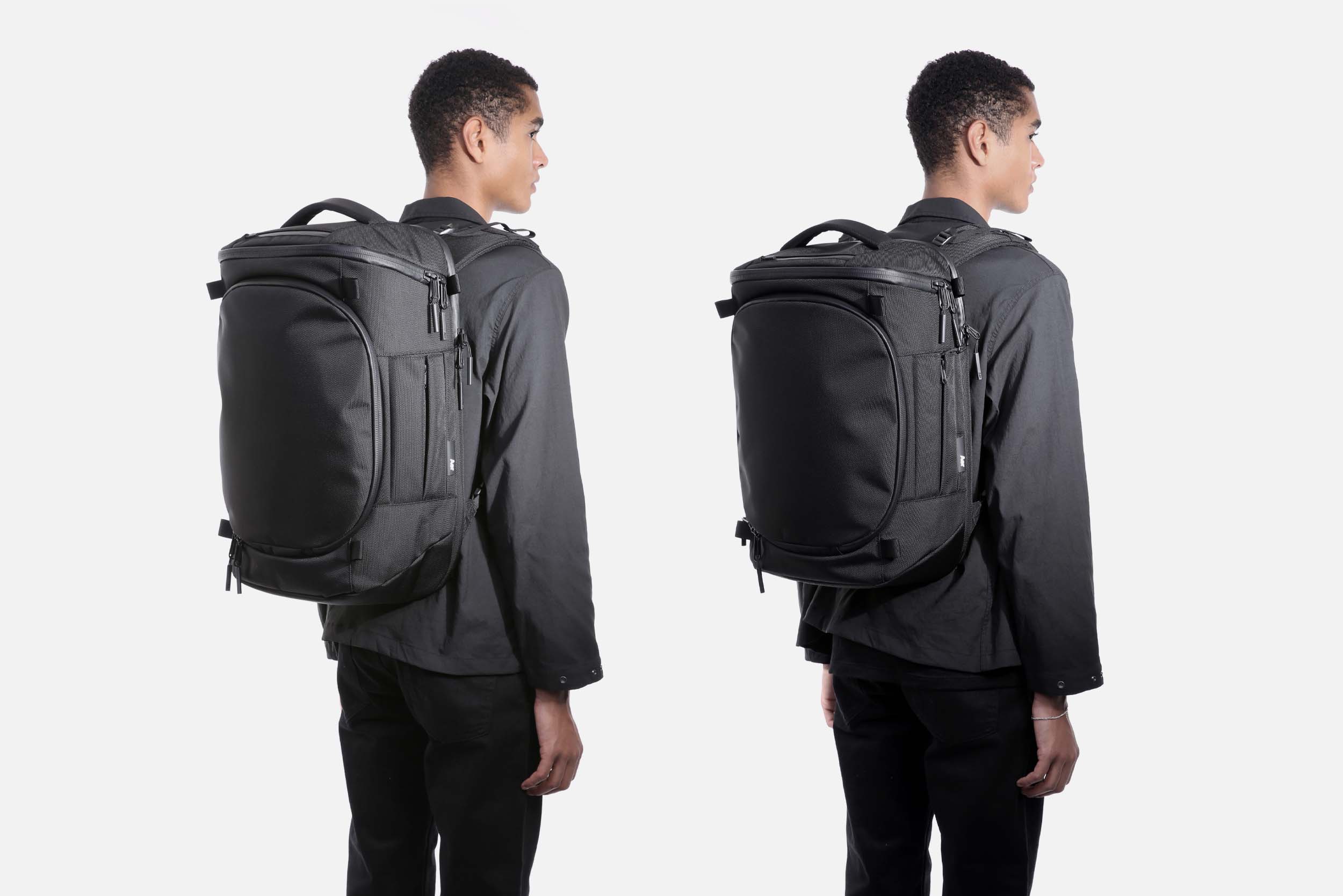 純正特注 Aer x 9h Capsule Pack BLACK 35L - バッグ