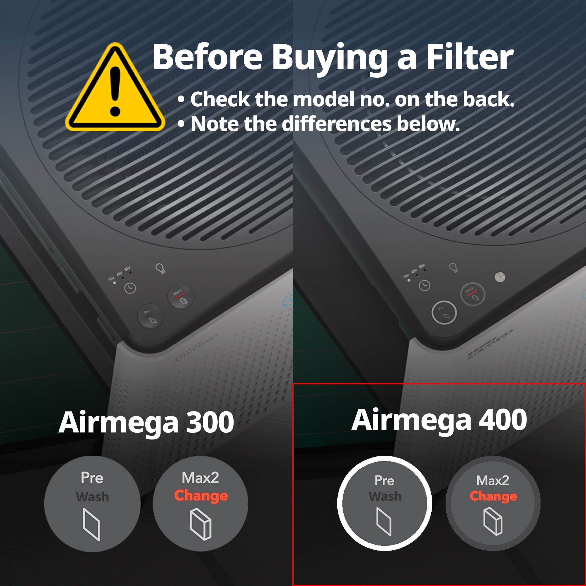 300 vs 400 Before buying a filter