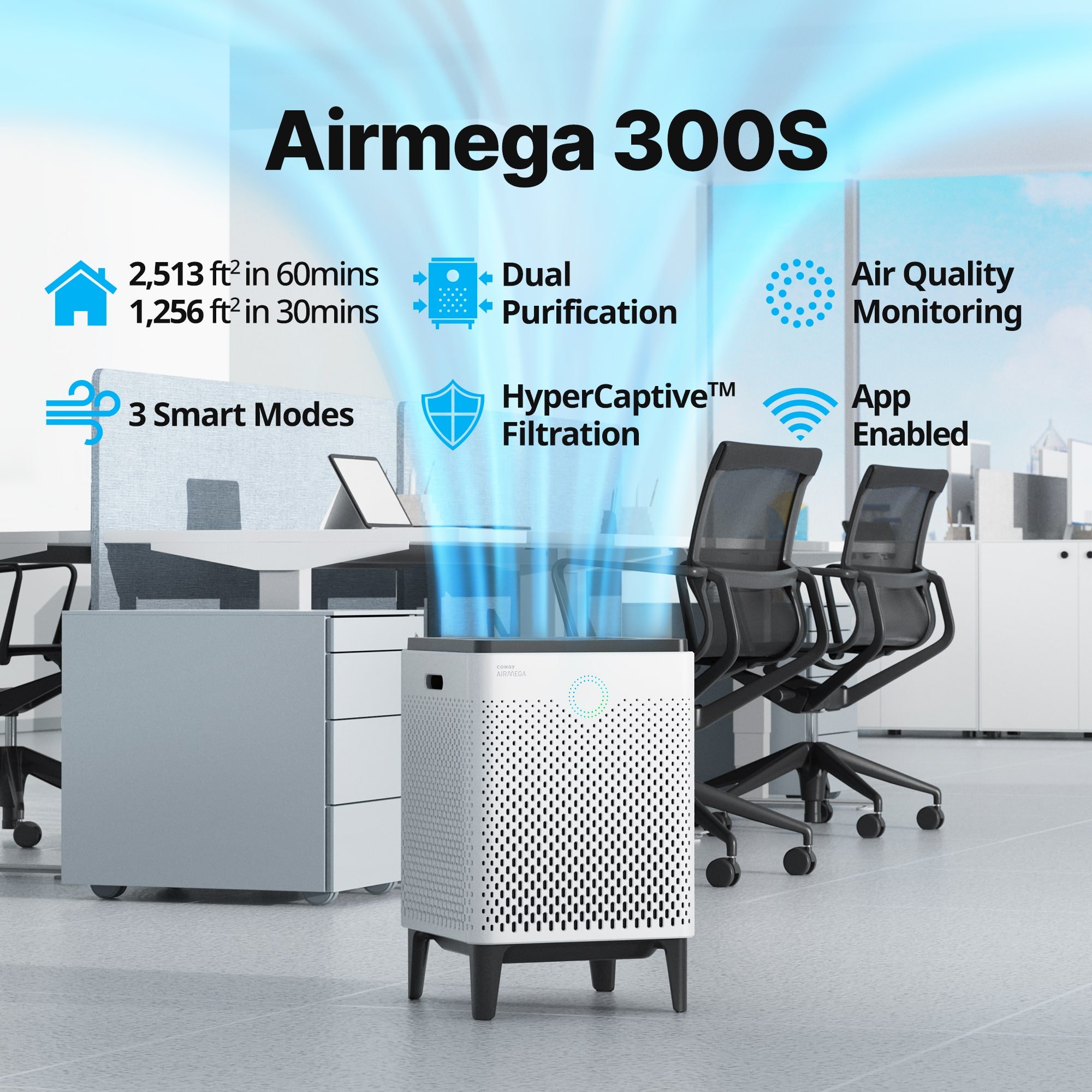 Airmega 300S in the office