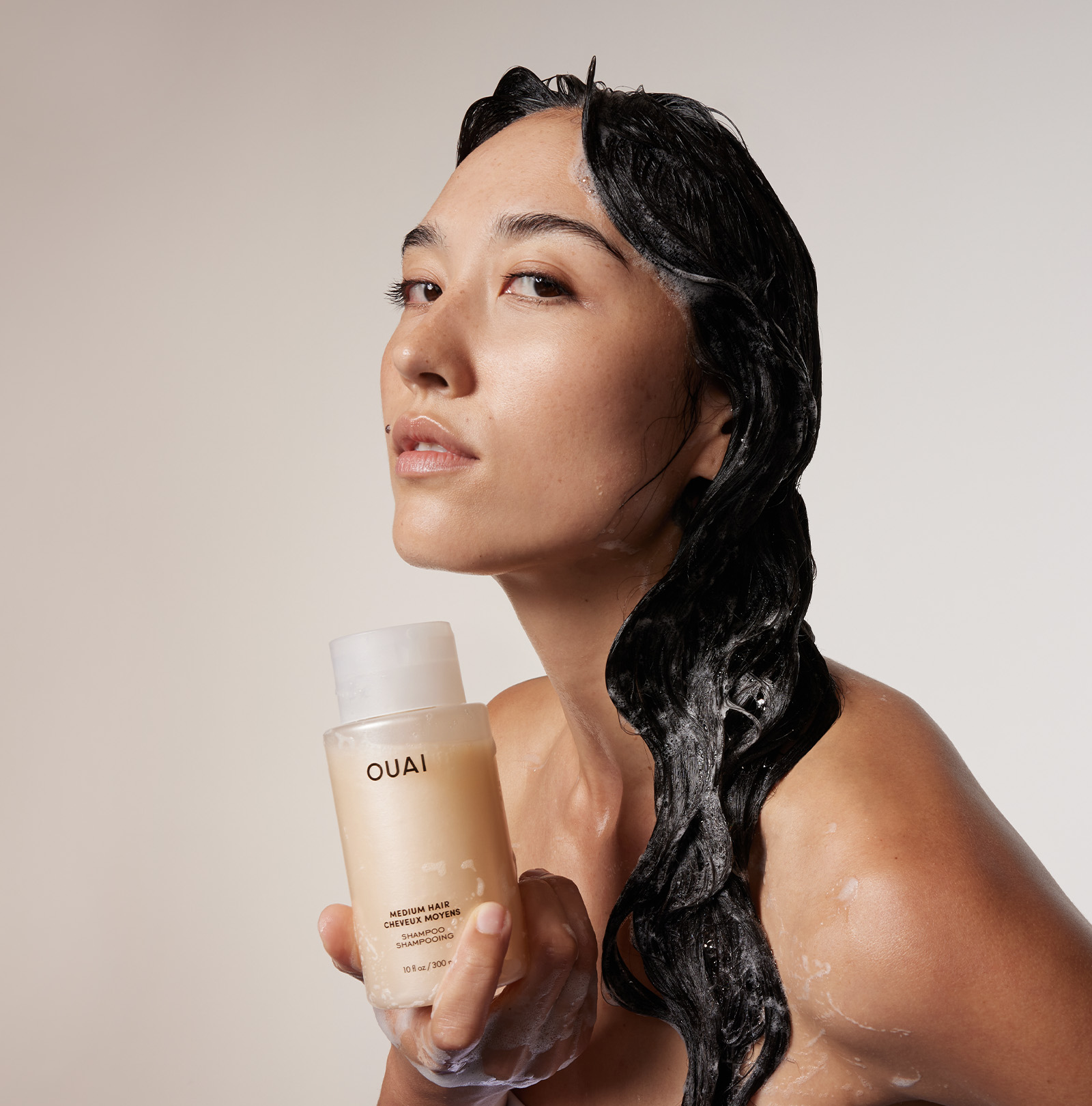 OUAI Medium Hair Shampoo - Get #OUAIAddicted