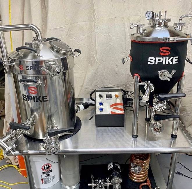 Steam Condensing Lid Spike Brewing