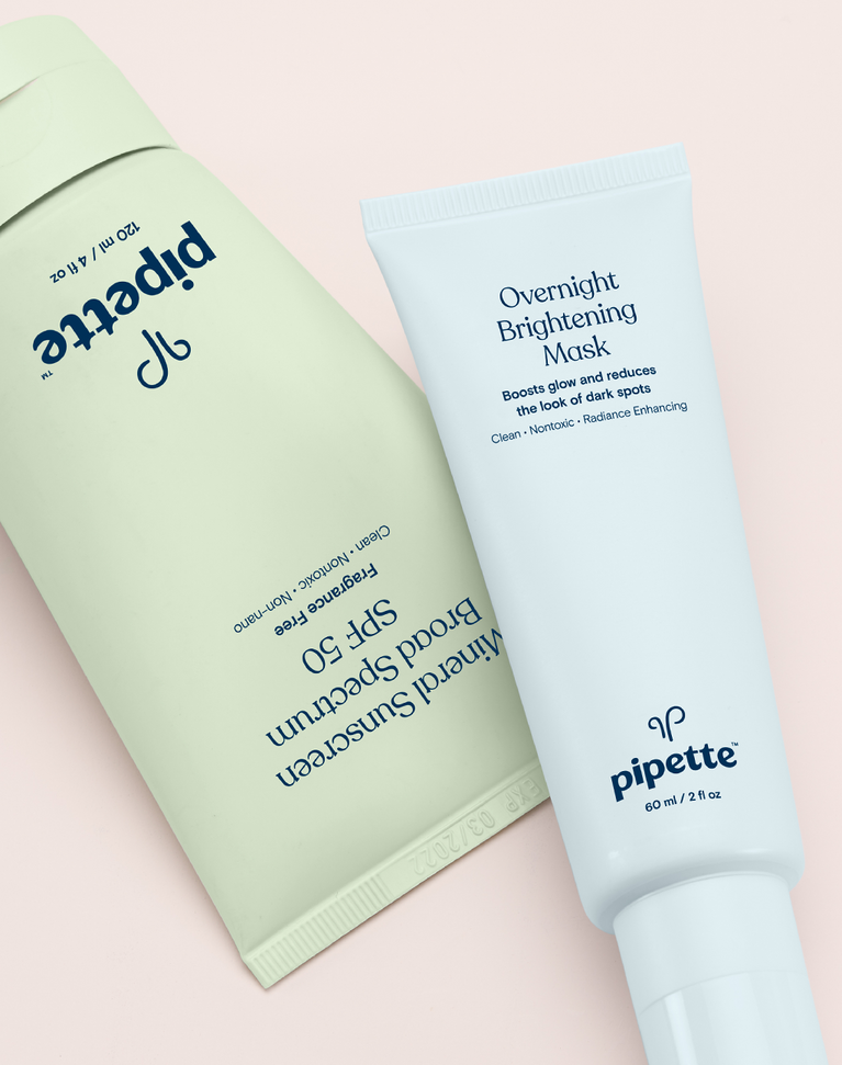 Mineral Sunscreen SPF 50 Overnight Brightening Mask