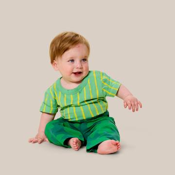 Short Sleeved Bubble Onesie