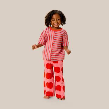Picnic Stripe Mix Tee