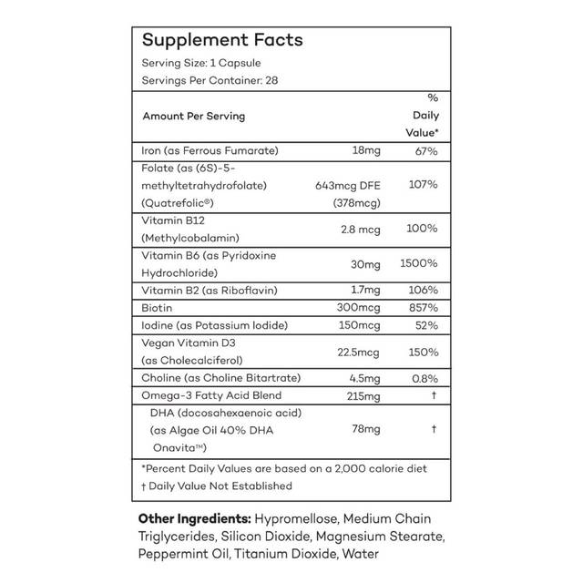 Premama Vitamins Easy to Swallow Prenatal Vitamins