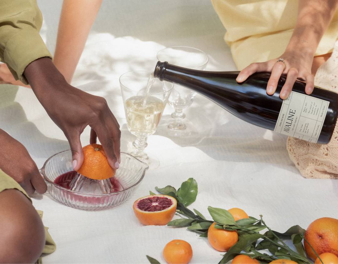 Organic Sparkling Wine from Avaline