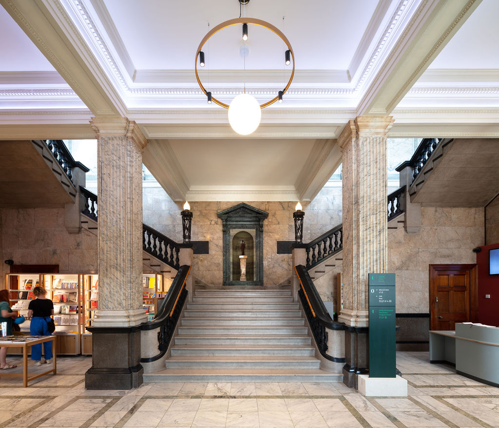 The RWA foyer in the grade listed building 