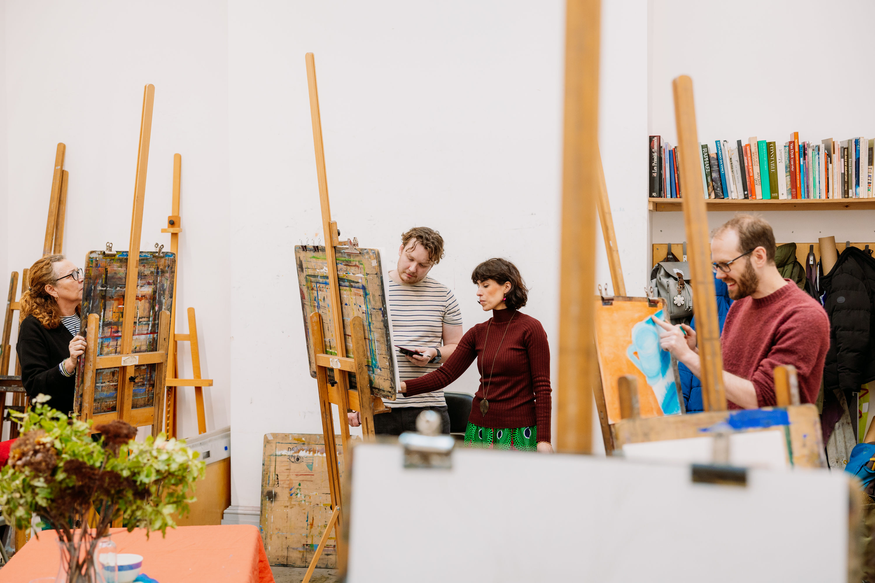 The RWA Art Studio is home to the RWA Drawing School 