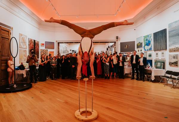 Circus performance in Sharples and Winterstoke (Image by Sarah Hall Photography)