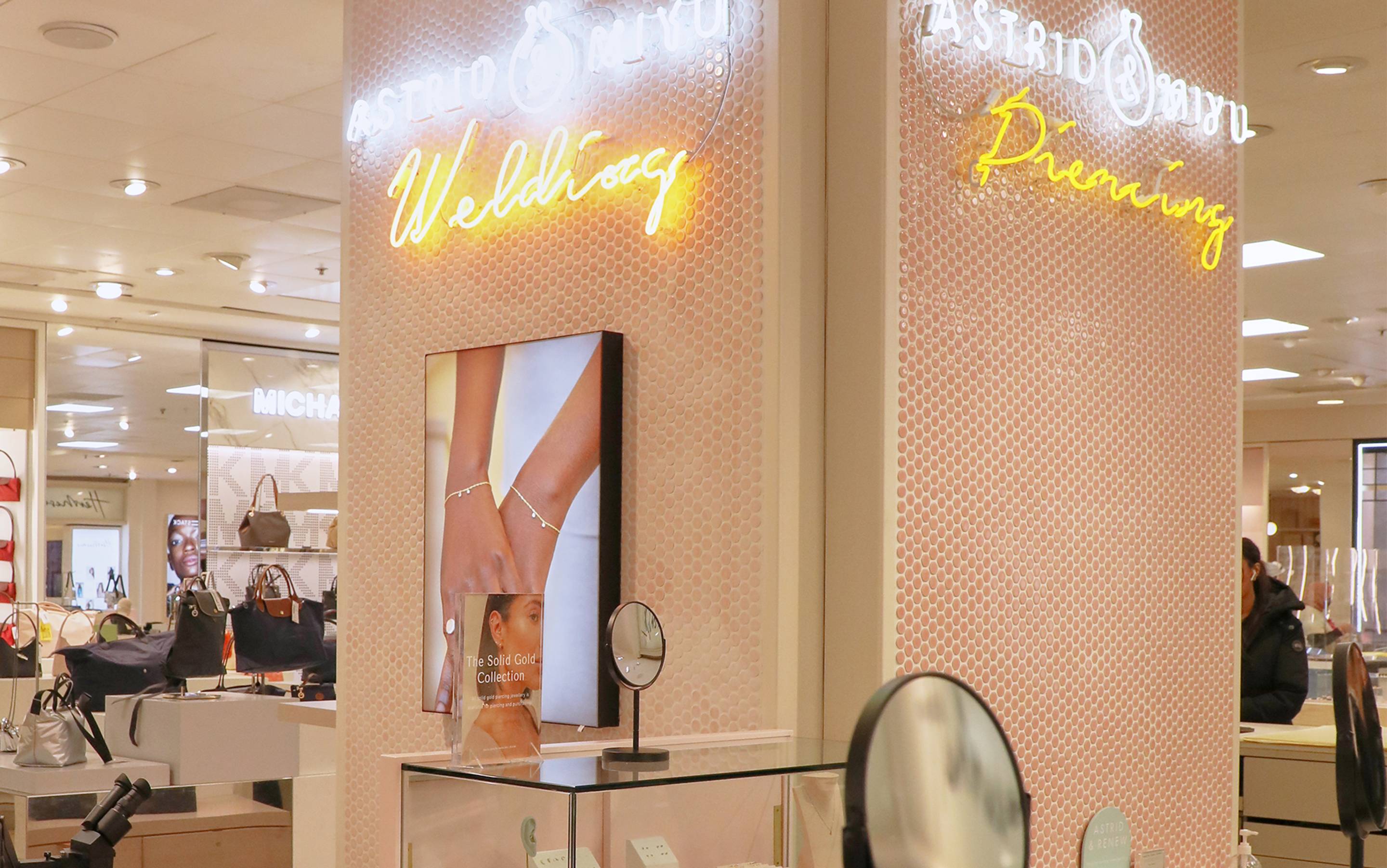 Selfridges London Concession Astrid & Miyu Stores