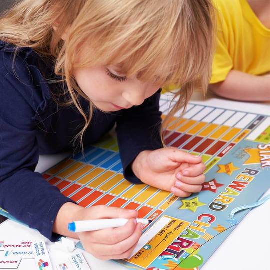 Double Reward Chart - Reward Chart for Kids