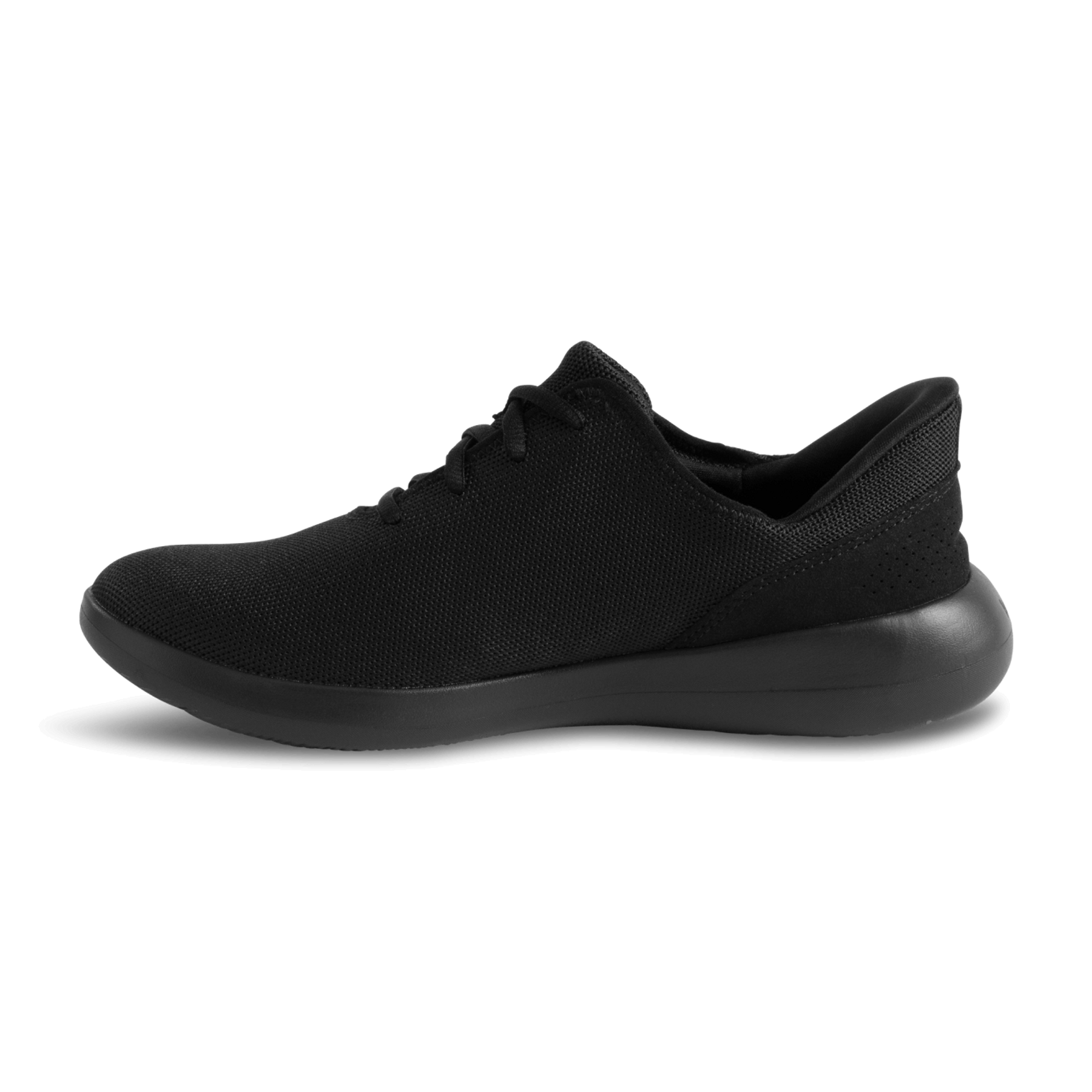 Black Knit Sneakers | Men's Madrid Eco Knit - Black - Black Outsole – Kizik