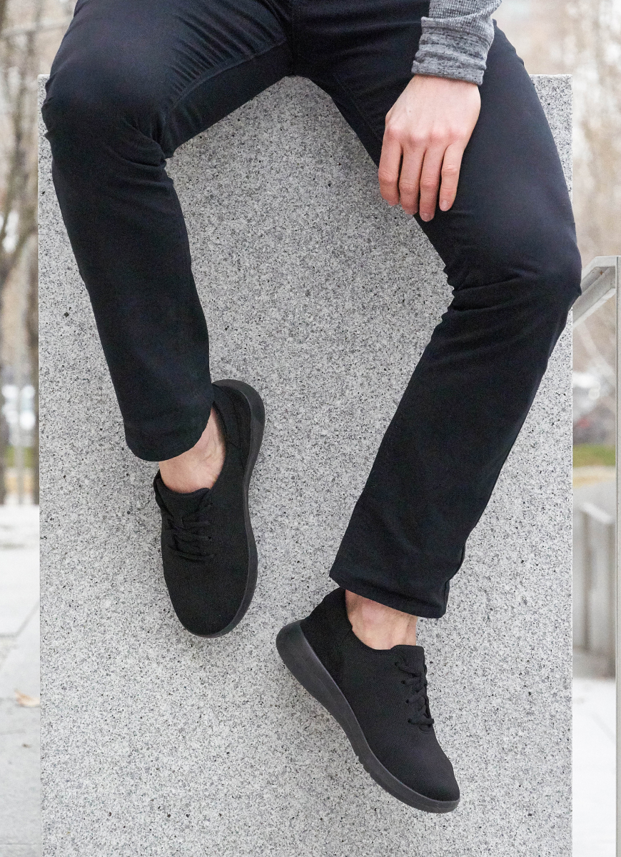 Men's Madrid Eco Knit - Heathered Grey – Kizik