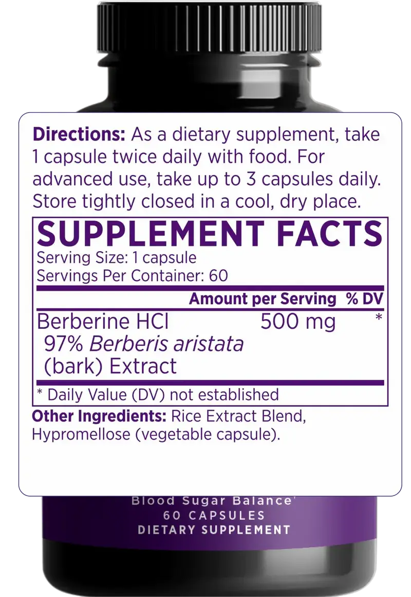 Ingredients trusted to support your metabolism & normal blood sugar†