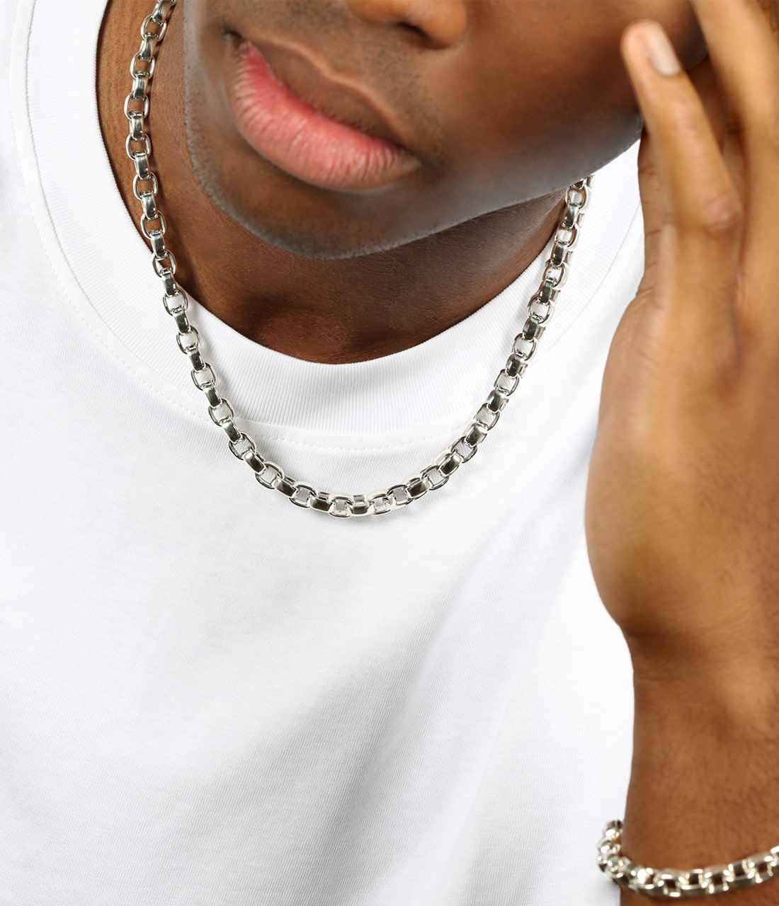 Heavy Link Chain Necklace - Handmade in London – Stephen Einhorn