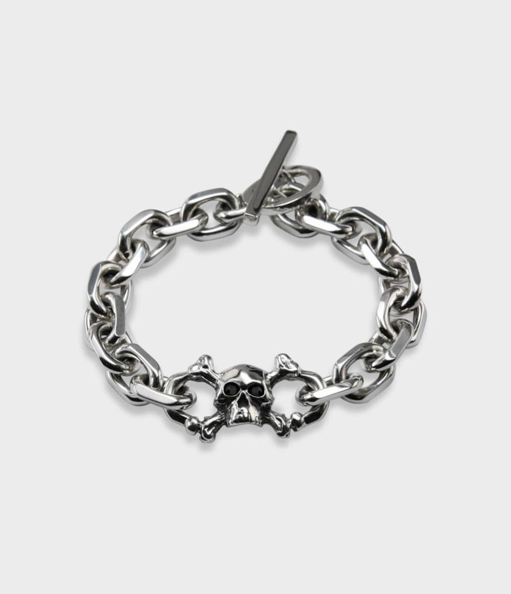 Skull Knife Edge Bracelet