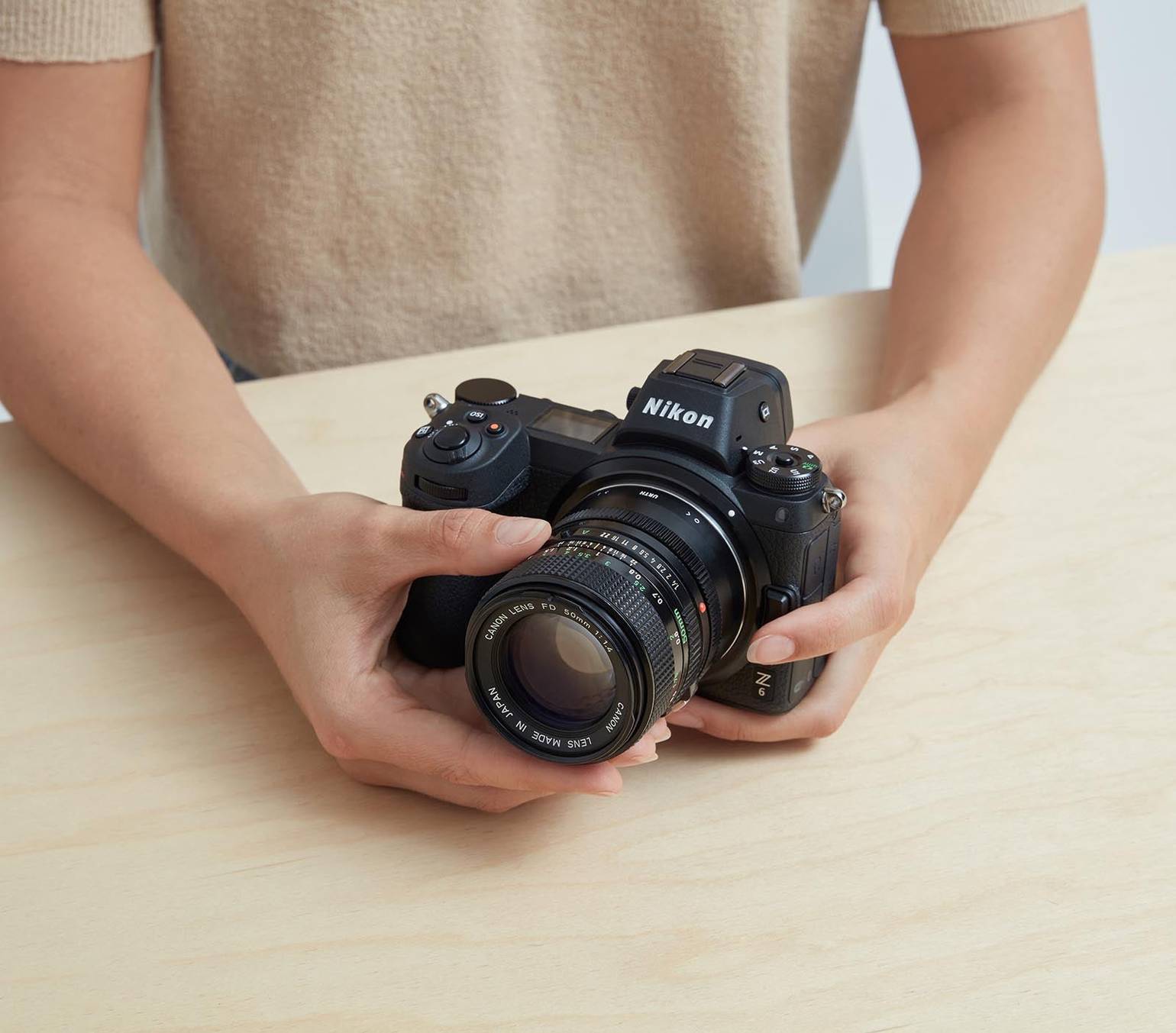 Canon FD Lens to Nikon Z Camera Adapter