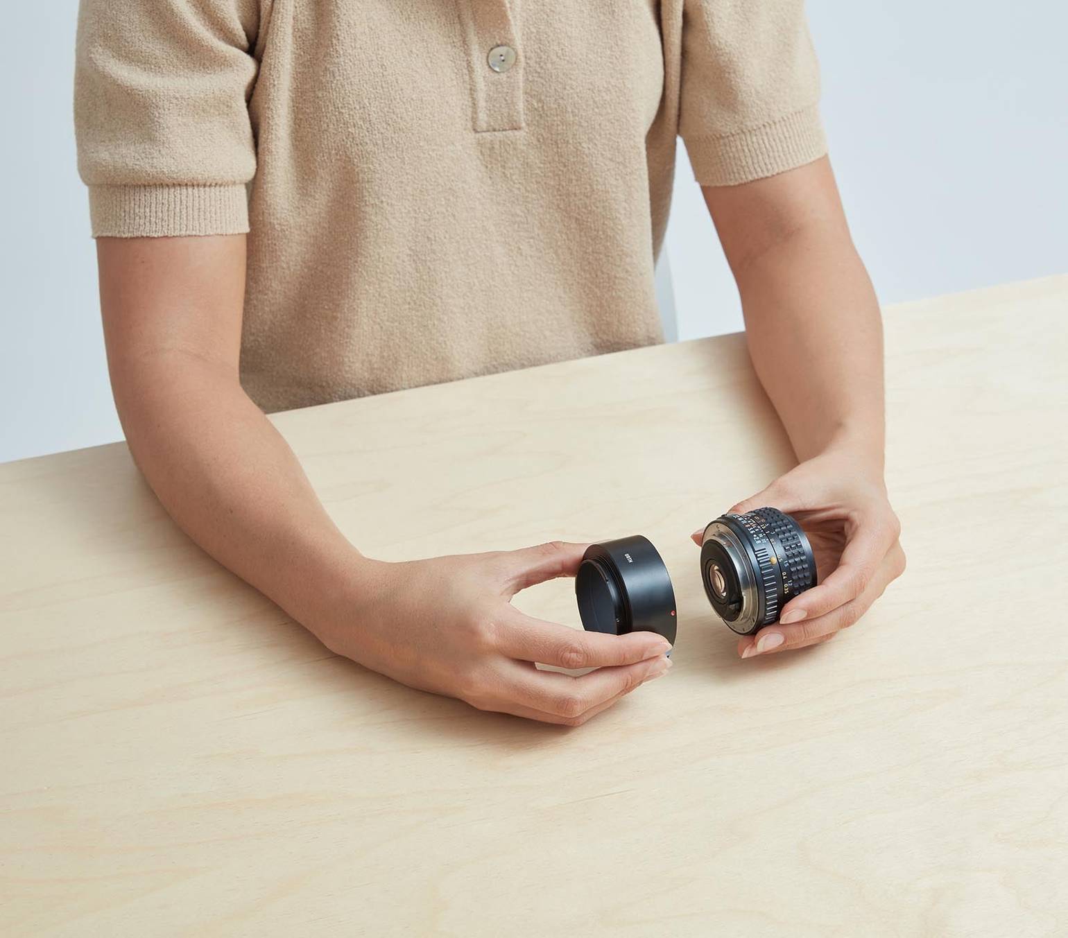 Pentax K Lens Mount to Leica L Camera Mount