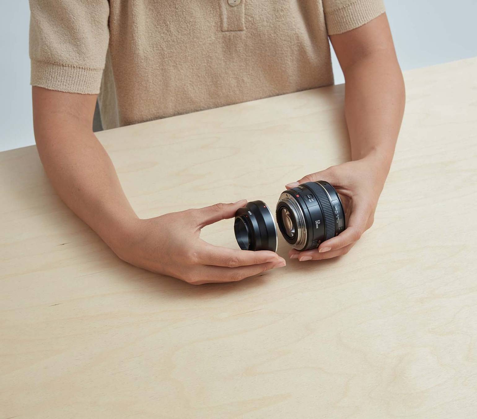 Canon EF/EF-S Lens to Micro Four Thirds (M4/3) Camera Adapter