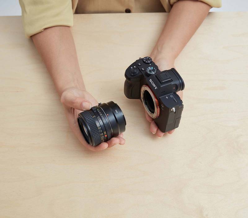 Minolta Rokkor (SR/MD/MC) Lens Mount to Sony E Camera Mount