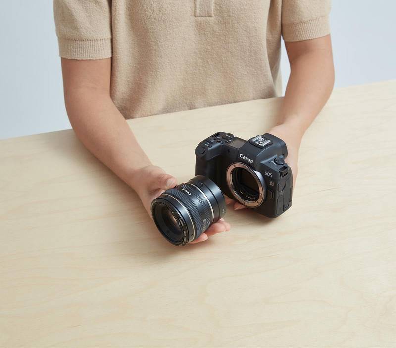 Canon (EF/EF-S) Lens Mount to Canon RF Camera Mount