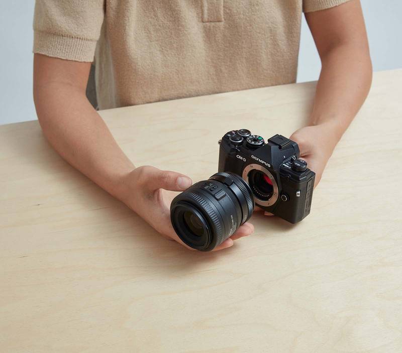 Nikon F (G-Type) Lens Mount to Micro Four Thirds (M4/3) Camera Mount
