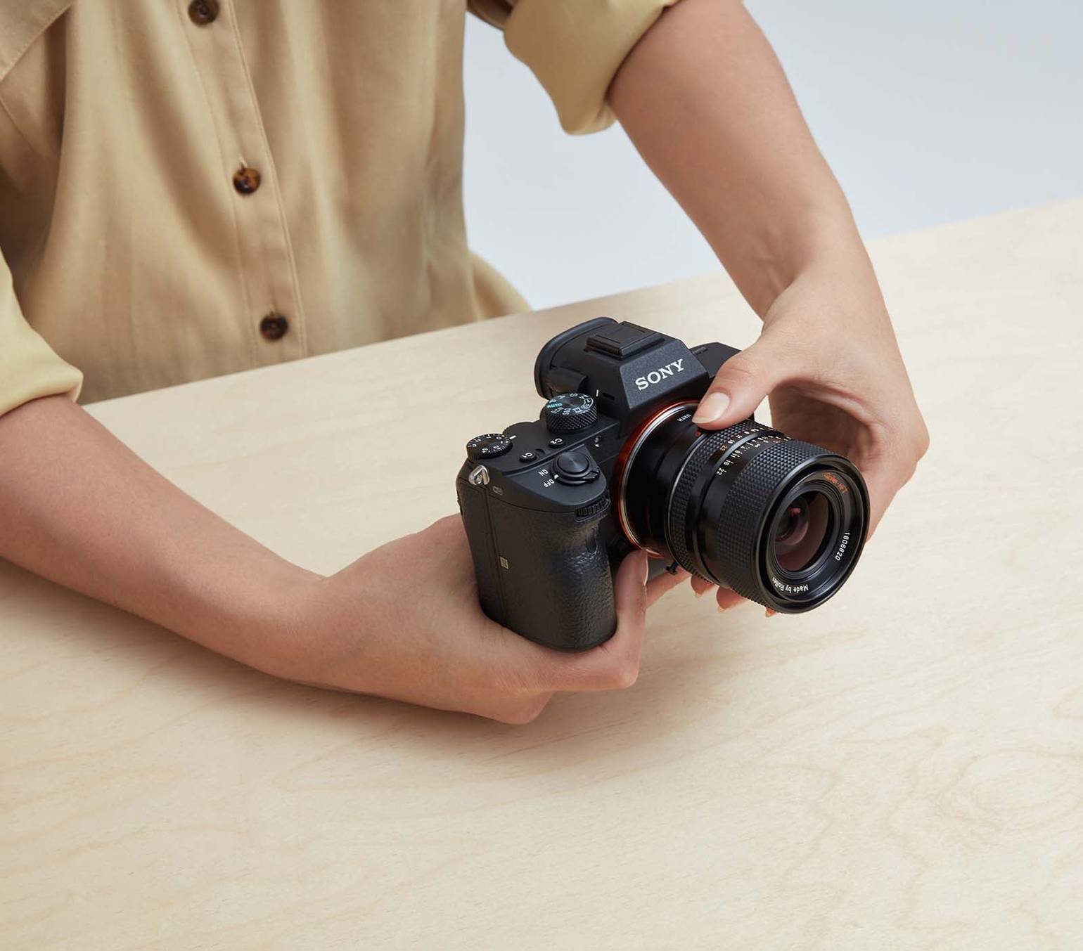 Rollei SL35 (QBM) Lens Mount to Sony E Camera Mount
