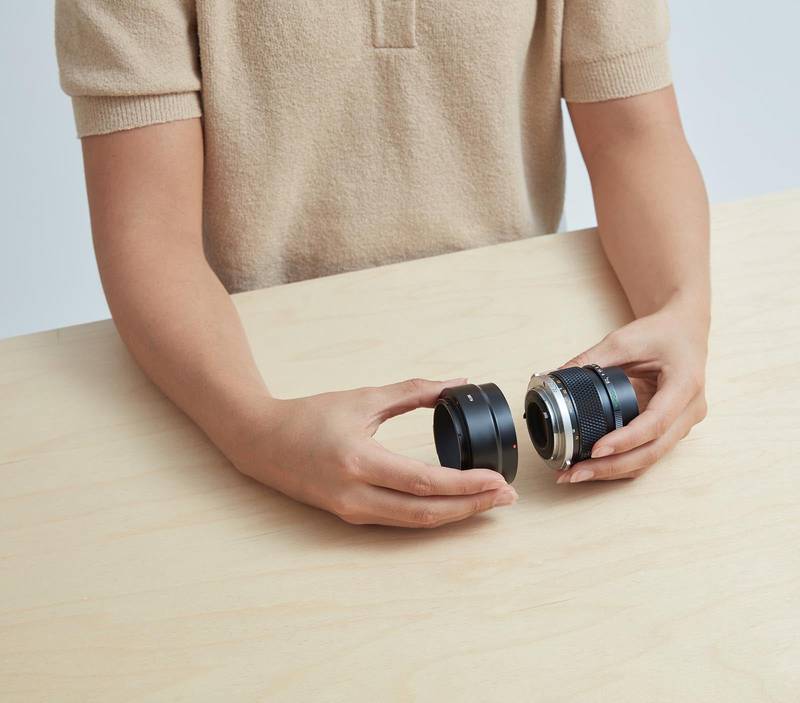Olympus OM Lens Mount to Nikon Z Camera Mount