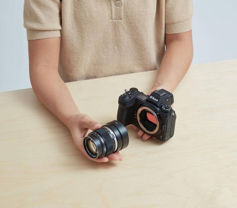 Olympus OM Lens Mount to Nikon Z Camera Mount