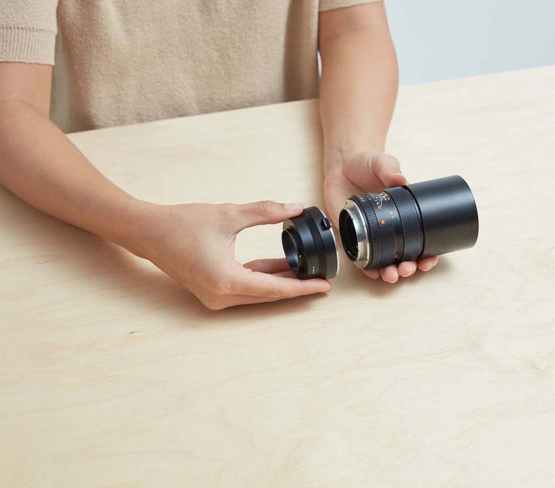 Leica R Lens Mount to Micro Four Thirds (M4/3) Camera Mount