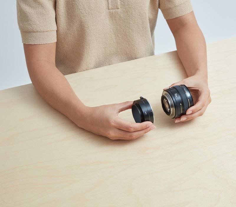 Canon (EF/EF-S) Lens Mount to Canon RF Camera Mount