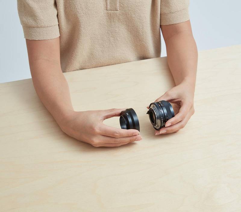 Konica AR Lens Mount to Fujifilm X Camera Mount