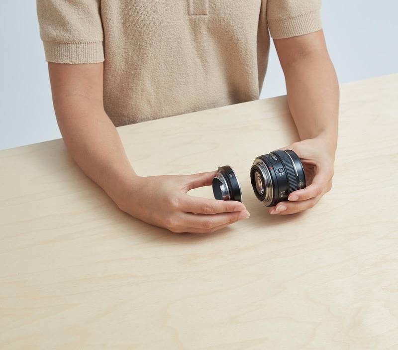 Canon (EF/EF-S) Lens Mount to Leica M Camera Mount