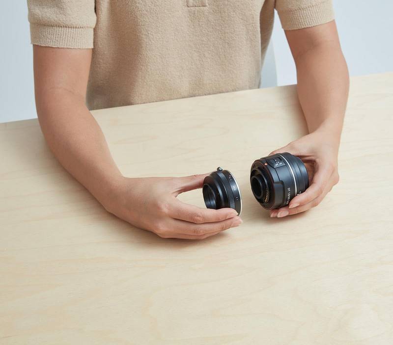Sony A (Minolta AF) Lens Mount to Fujifilm X Camera Mount