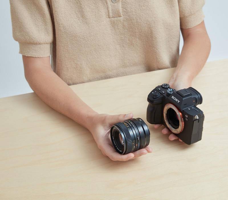 Konica AR Lens Mount to Sony E Camera Mount