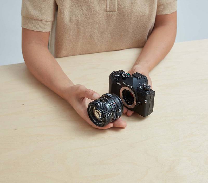Canon FD Lens Mount to Micro Four Thirds (M4/3) Camera Mount
