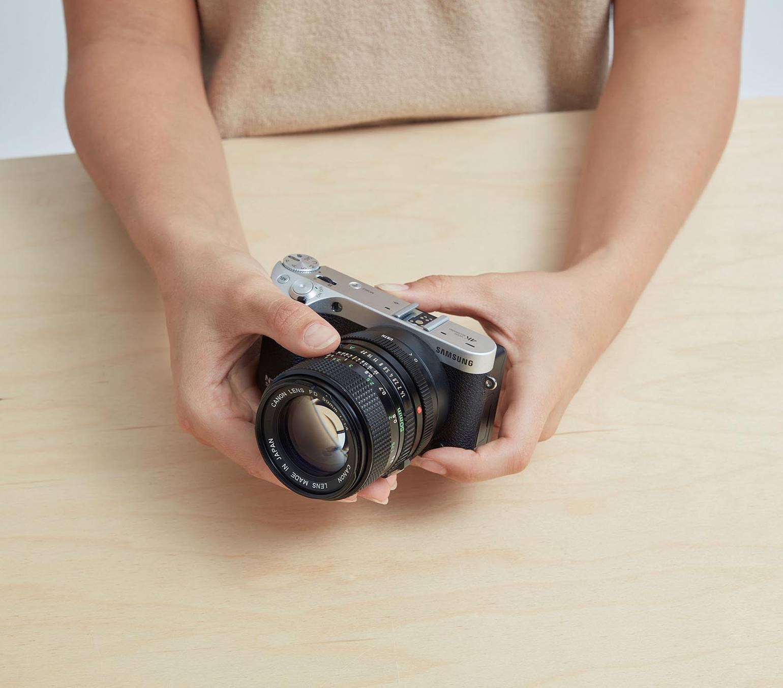 Canon FD Lens to Samsung NX Camera Adapter