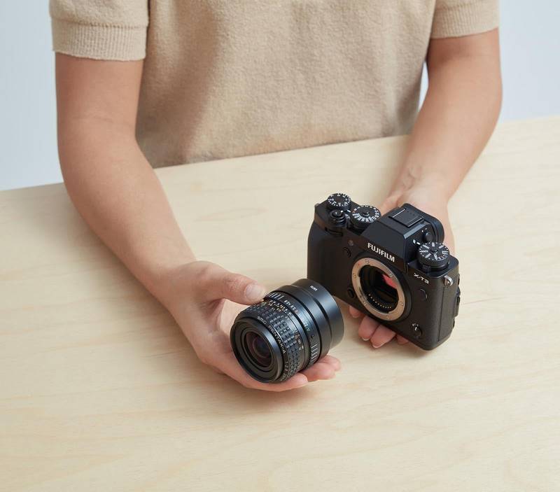 Pentax K Lens Mount to Fujifilm X Camera Mount