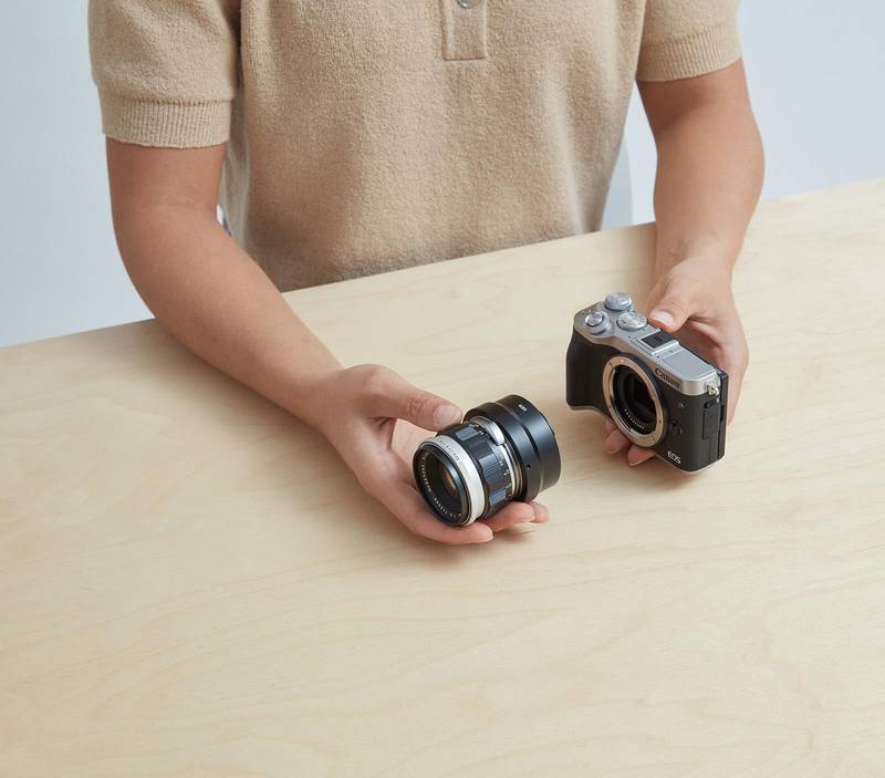 M42 Lens Mount to Canon EF-M Camera Mount