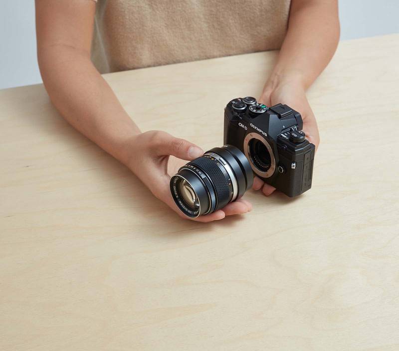 Olympus OM Lens Mount to Micro Four Thirds (M4/3) Camera Mount